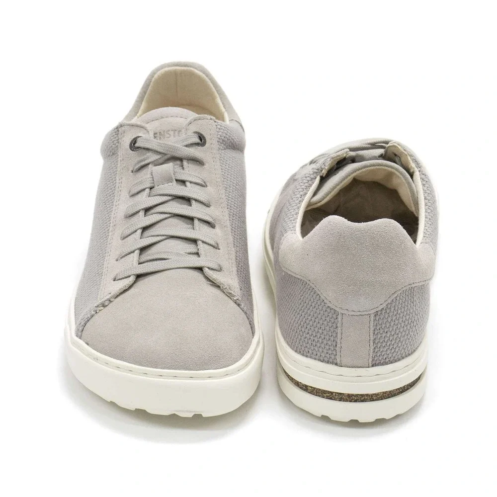 Birkenstock Bend Low Grey Suede Textile Sneakers Casual Shoes Mens 43 US 10 NEW